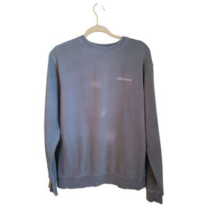 Sundance Sweatshirt Women's Size S Blue Long Sleeve Crew Neck Pullover